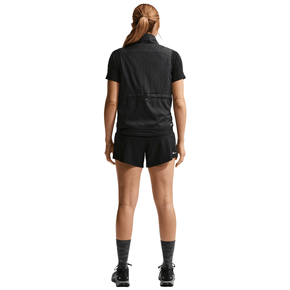 W's Acg Dri-Fit Mid-Rise Brief-Lined Trail Running Shorts Black/Black/Summit White, view: 1