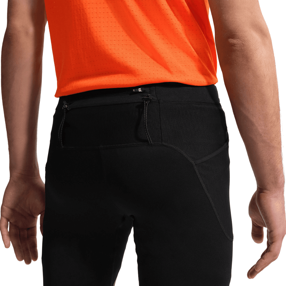 M's Acg "Lava Loops" Dri-Fit Adv 1/2-Length Trail Running Tights Black/Summit White, view: 4