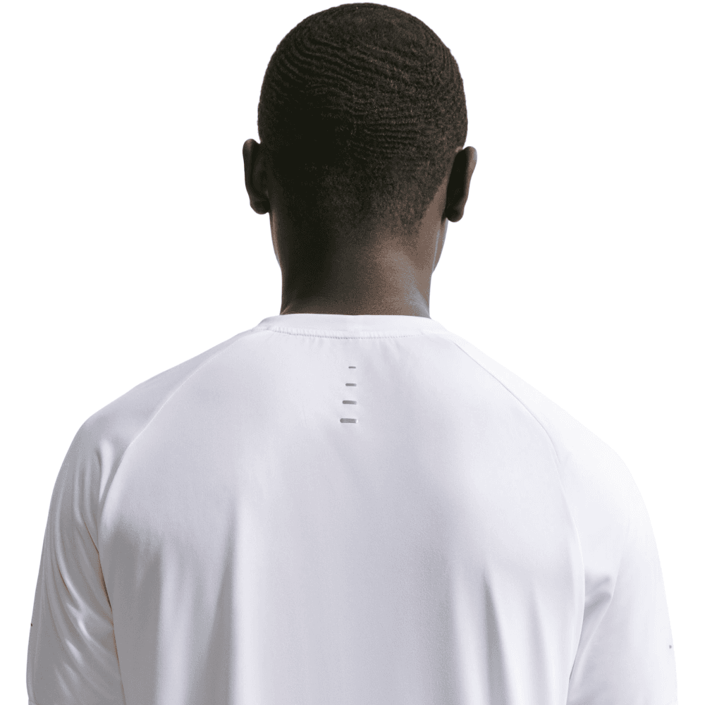 M's Stride Dri-Fit Adv Short-Sleeve Running Top White/Reflective Silv, view: 1