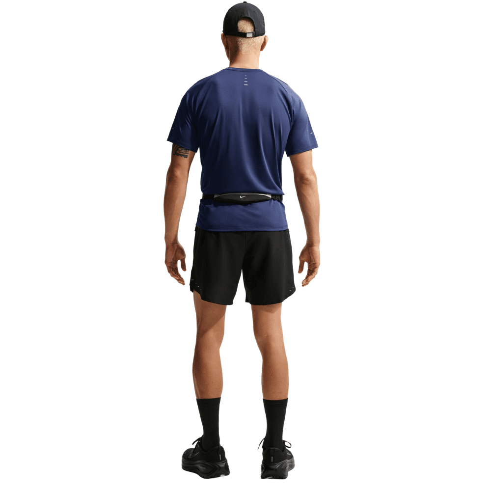 M's Stride Dri-Fit Adv Short-Sleeve Running Top Midnight Navy/Reflective Silv, view: 4