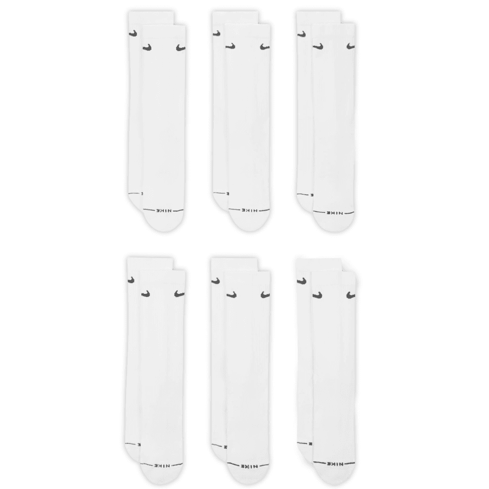 Everyday Elevated Crew Socks (6 Pairs) White, view: 1
