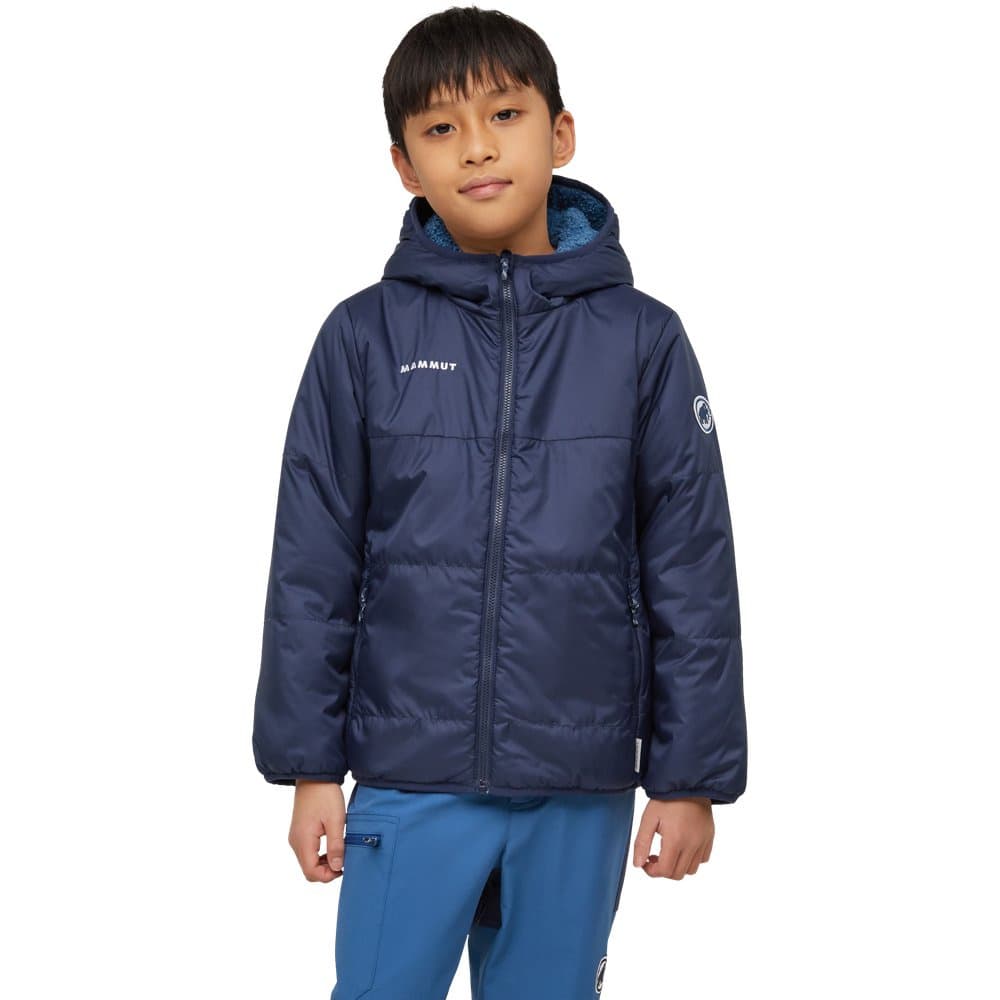 Waymarker In Reversible Hooded Jacket Marine-Tschiel, view: 1