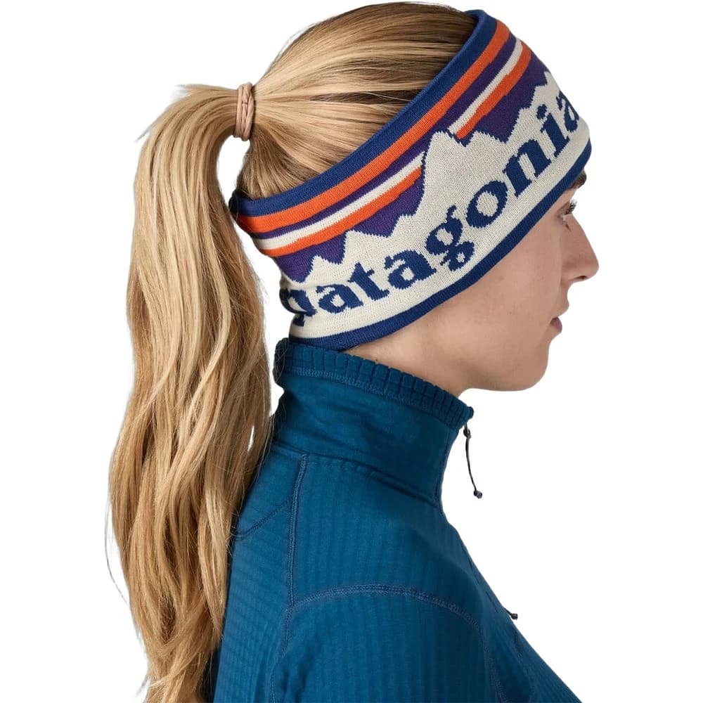 Powder Town Headband Hut Tripper Logo: Weathered Stone, view: 2