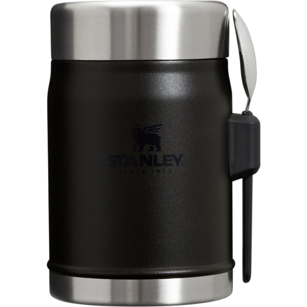 The Legendary Classic Food Jar + Spork Black 2.0, view: 0