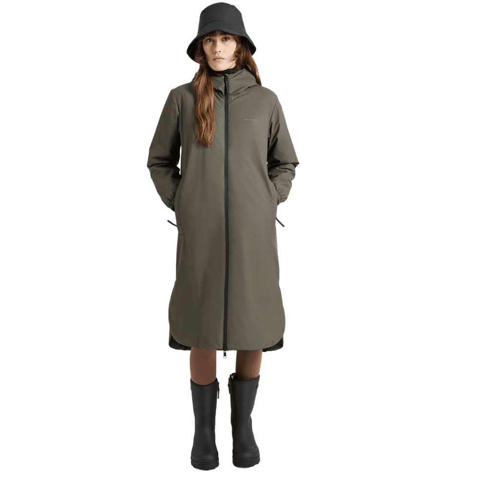 Ruby Insulated Raincoat Beluga, view: 3
