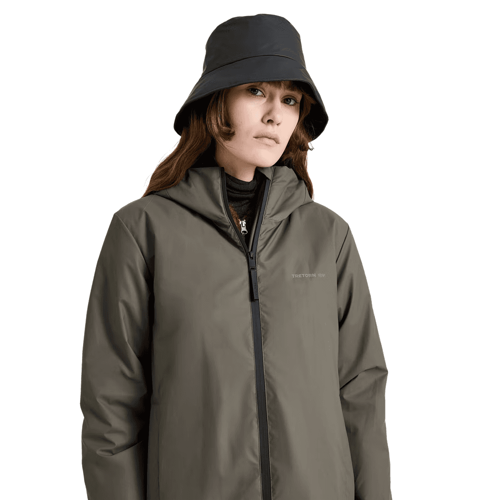 Ruby Insulated Raincoat Beluga, view: 2