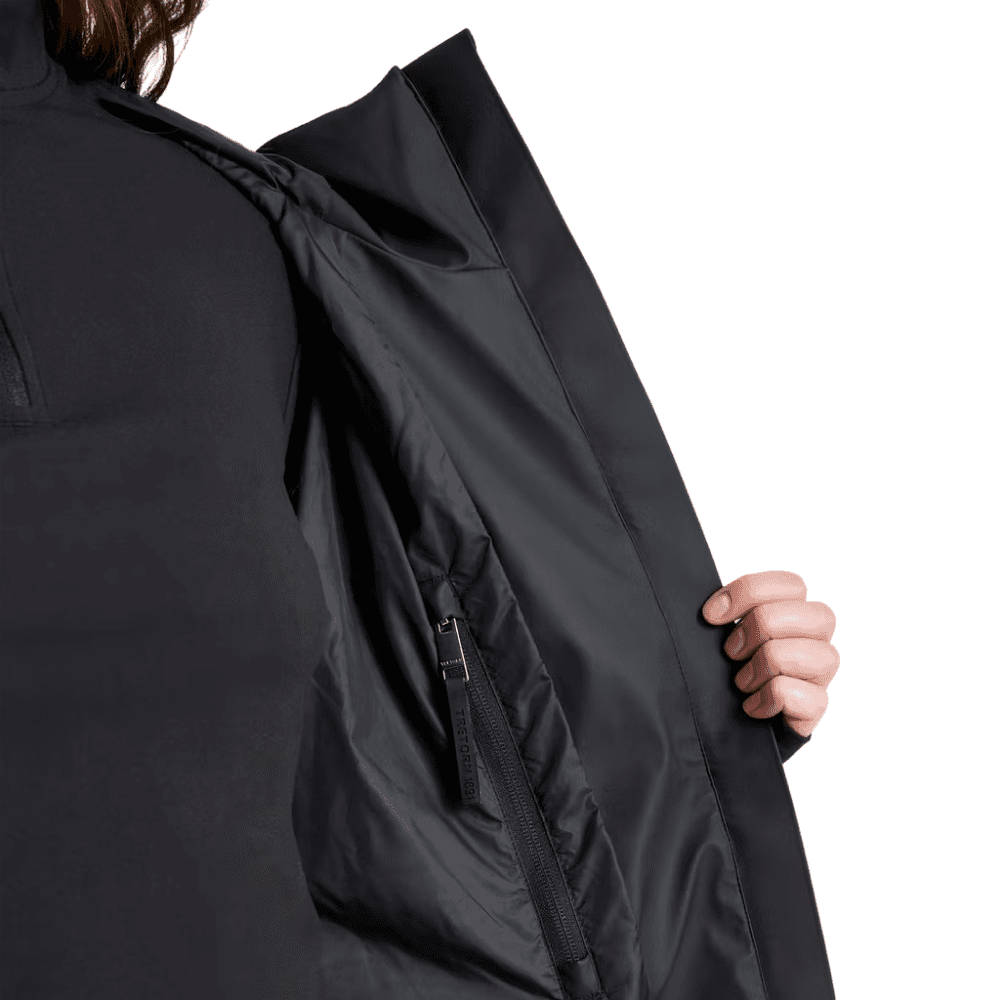 Ruby Insulated Raincoat Black, view: 3