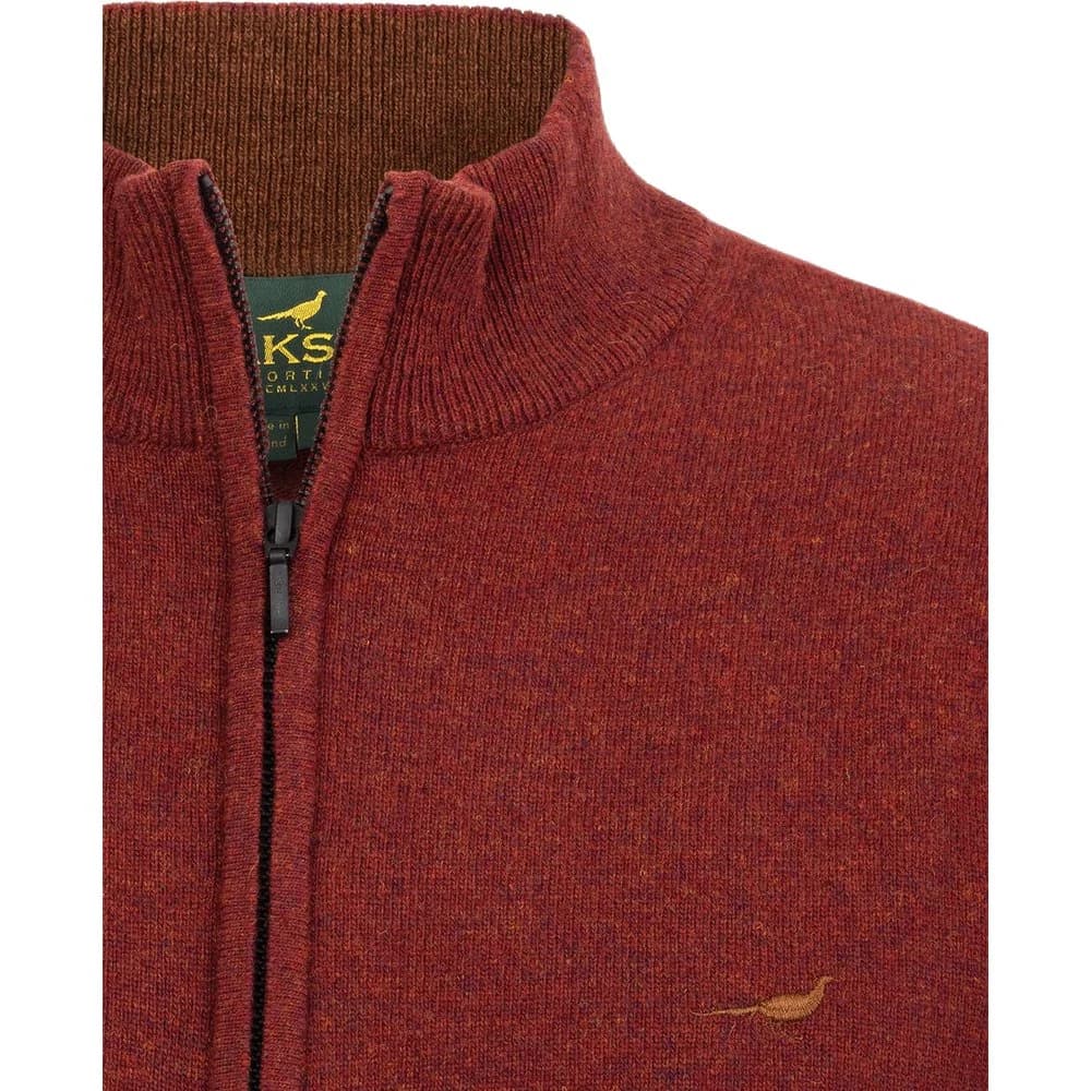 Brompton Zip Neck Rusty, view: 1