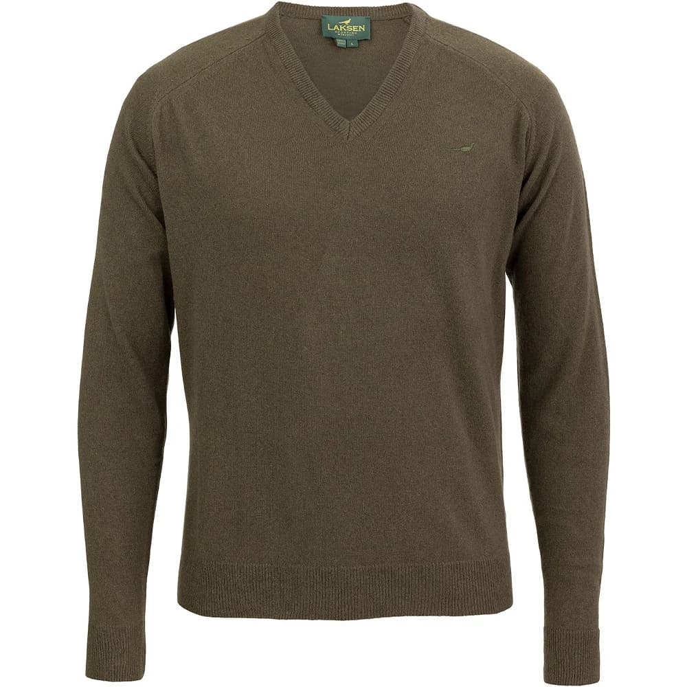 Trent V-Neck Olive, view: 0