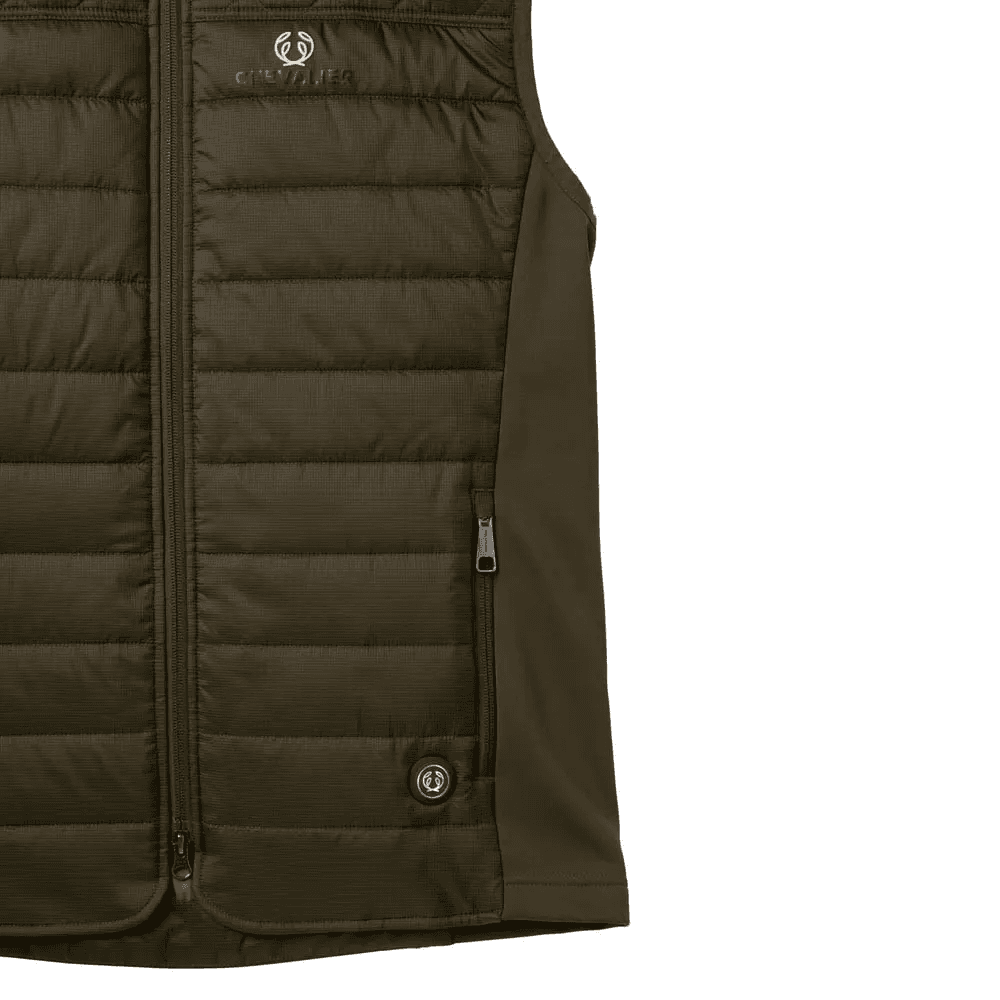Ember Heat Vest Men Dark Forest Green, view: 2