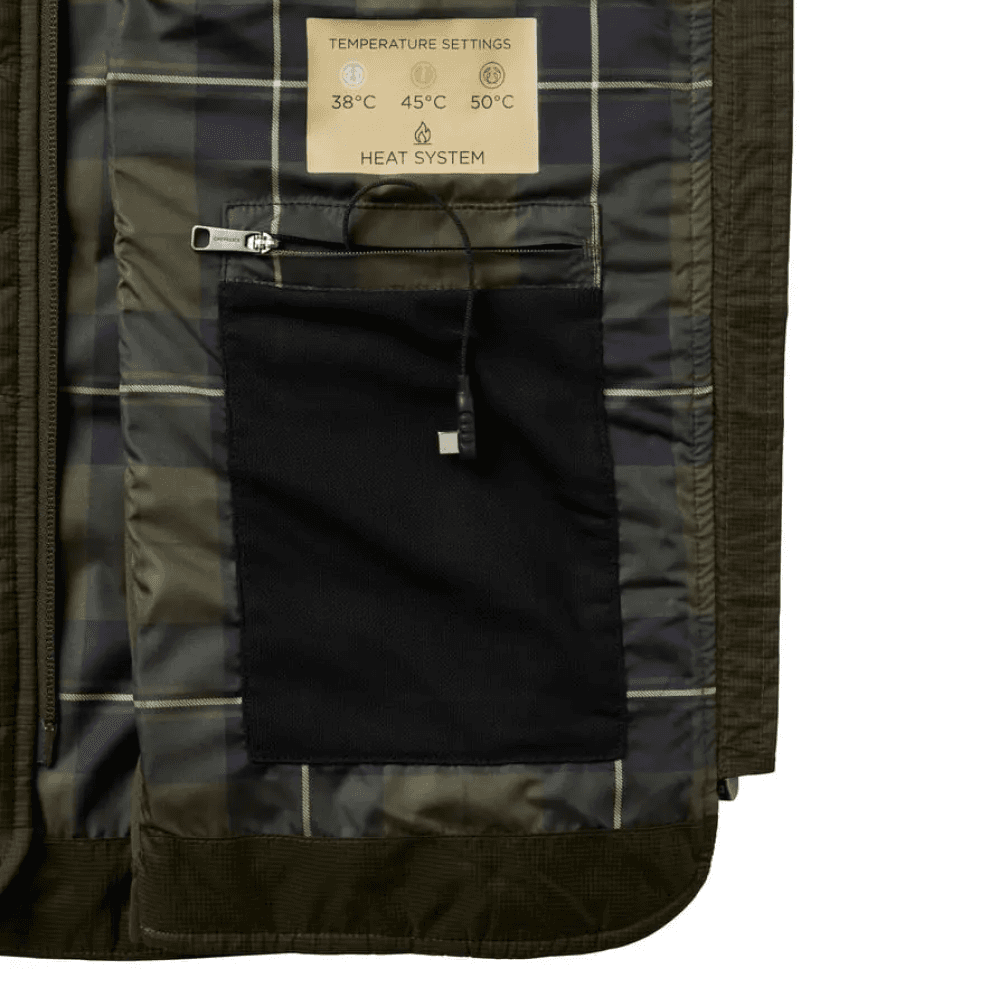 Ember Heat Vest Men Dark Forest Green, view: 4