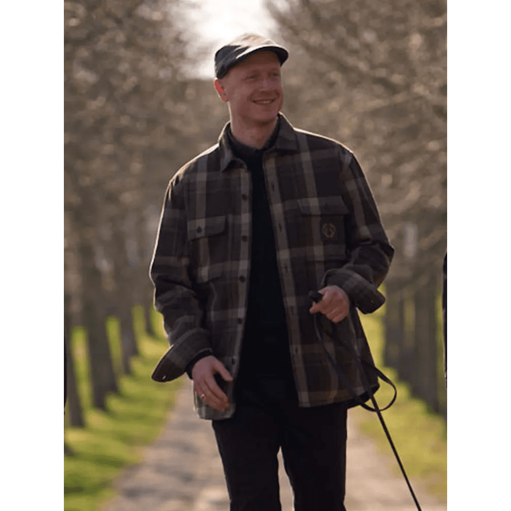 Axe Overshirt Men Timber Brown Checked, view: 2