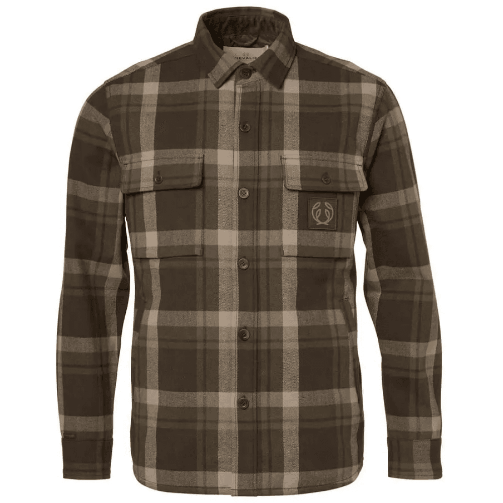 Axe Overshirt Men Timber Brown Checked, view: 0
