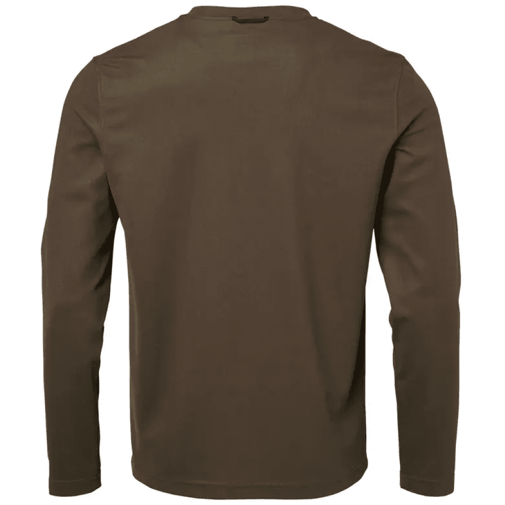 Stalker Technical Longsleeve T-shirt Men Fallow Brown, view: 1