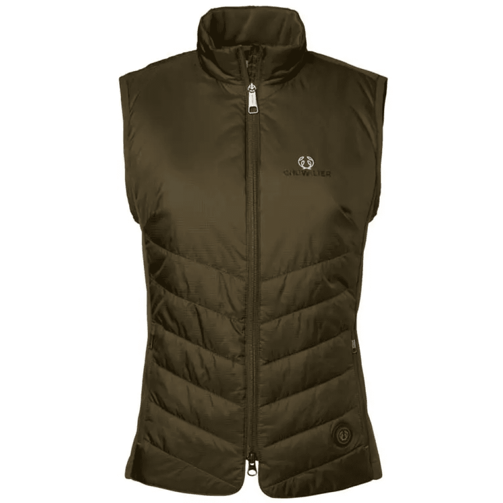 Ember Heat Vest Women Dark Forest Green, view: 0