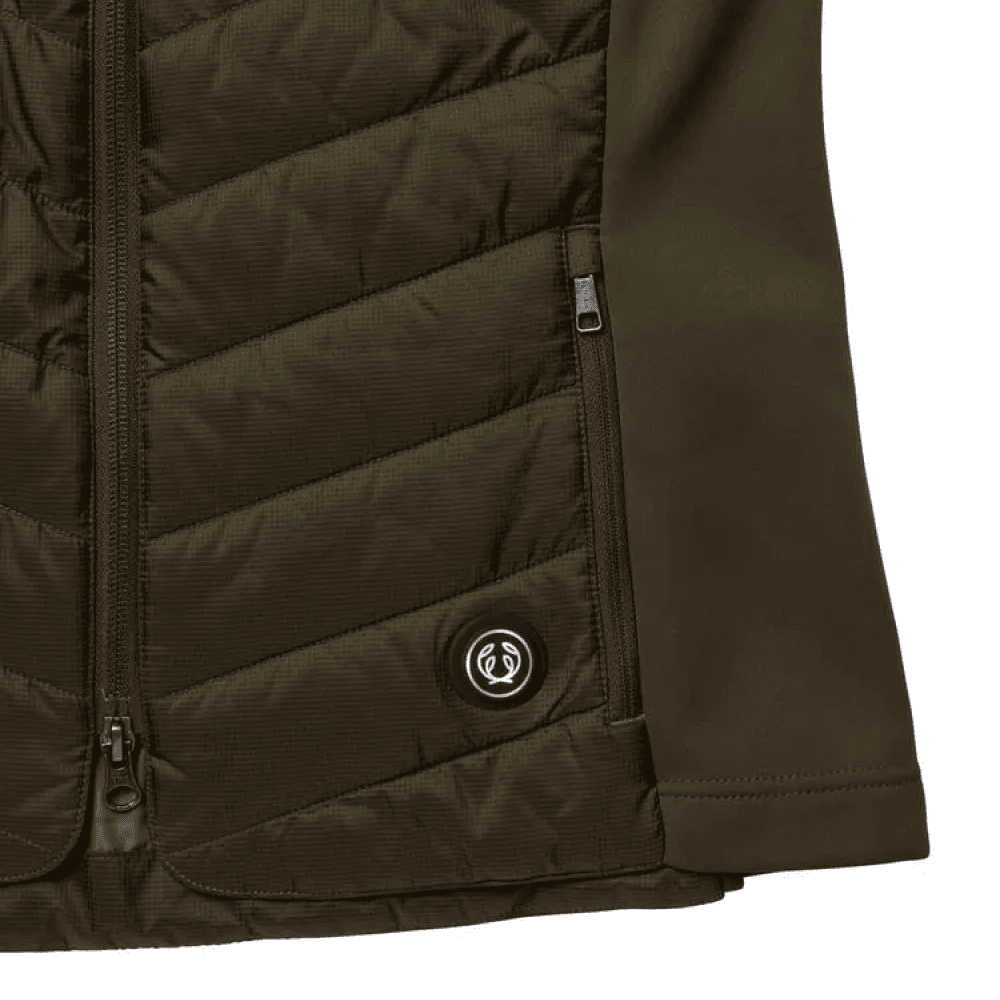 Ember Heat Vest Women Dark Forest Green, view: 3
