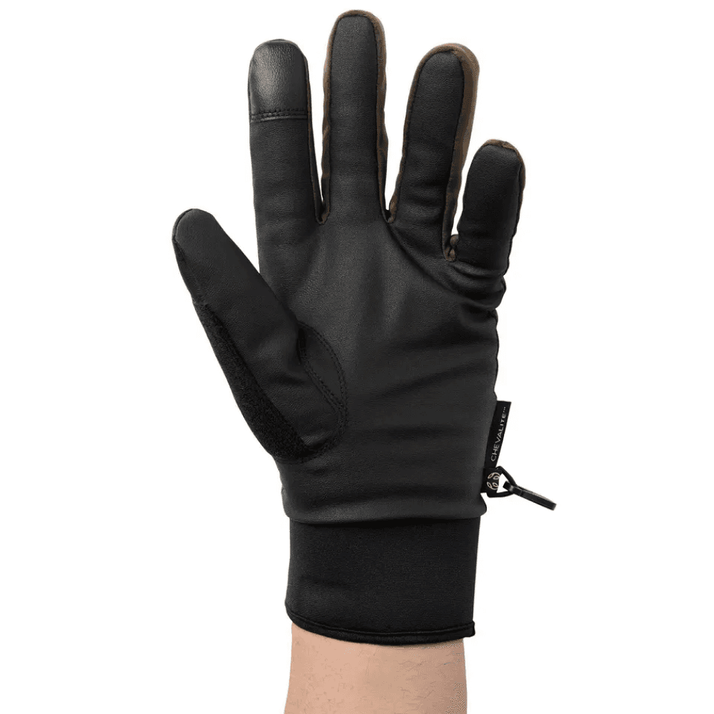 Waterproof Warm Shooting Gloves Leather Brown, view: 1