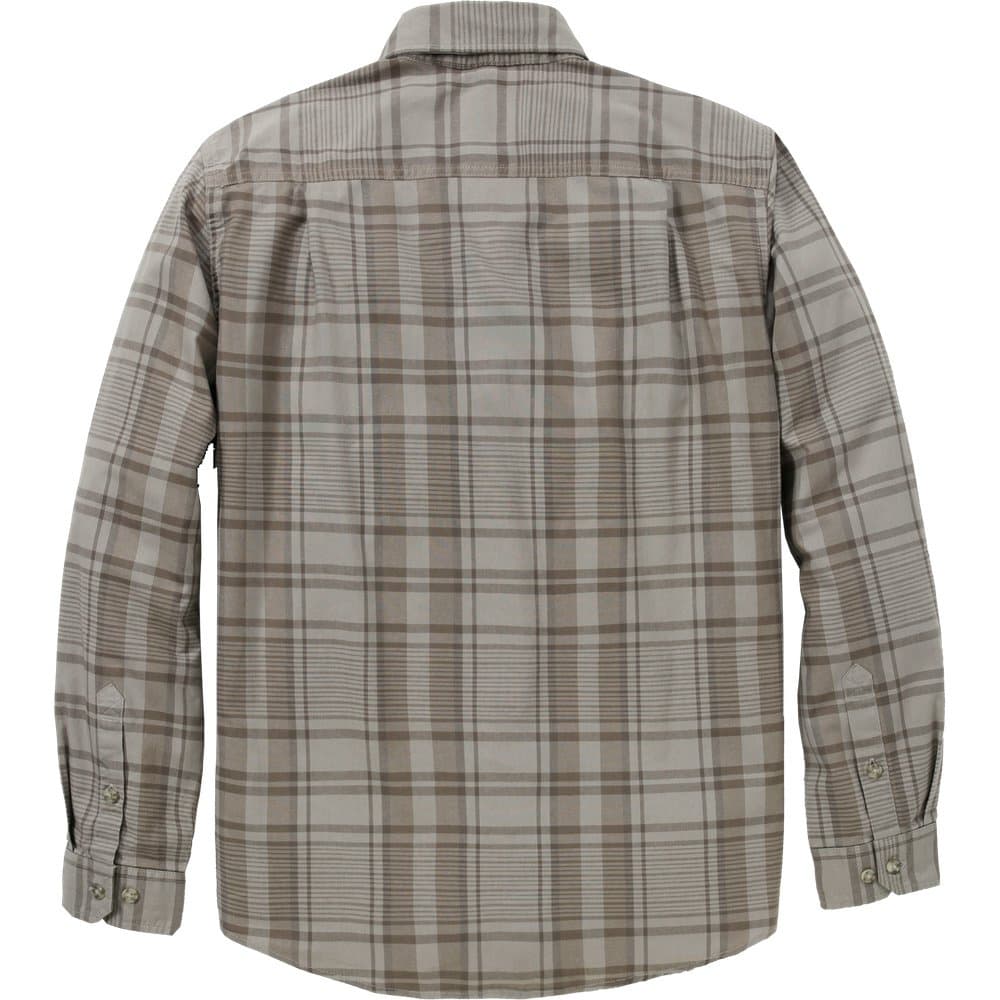 M's Fort Loose LS Plaid Shirt Gray Dunes, view: 1