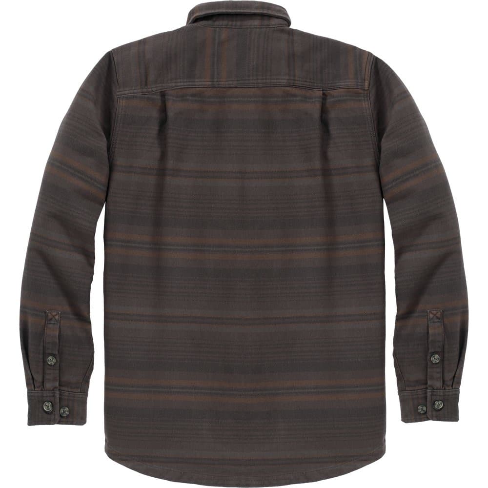 Everett Loose Ls Plaid Shirt Dark Clove, view: 1