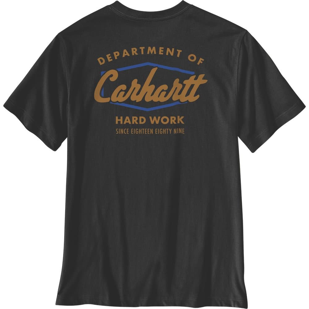 Irvine Relaxed Hard Work T-Shirt Black, view: 1