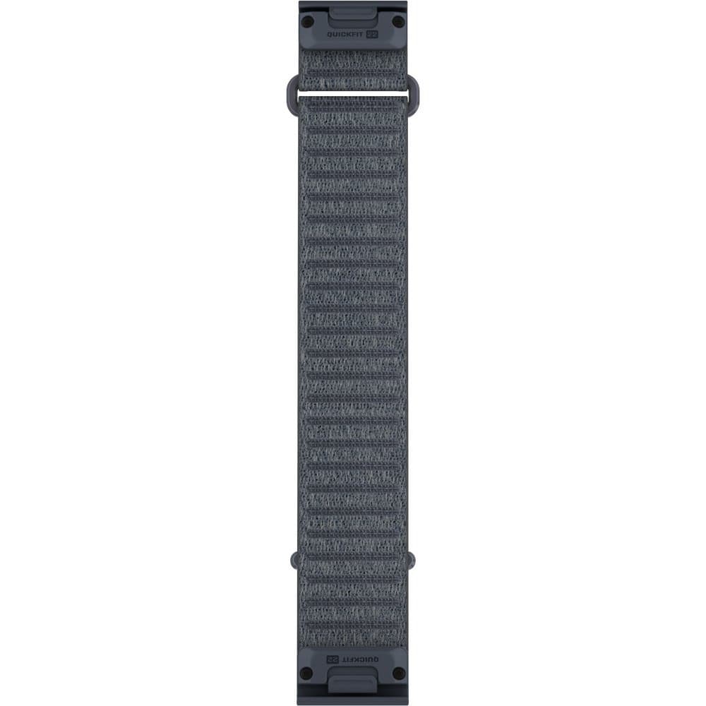 Quickfit 22 Watch Band Long Blue Granite Comfortfit Fabric, view: 1