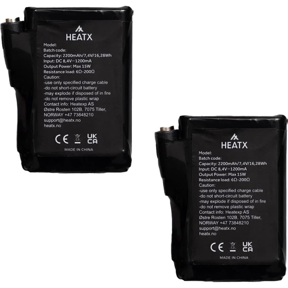 HeatX Glove Battery Pack Black, view: 0