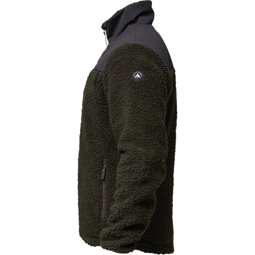 HeatX Hybrid Pile Jacket Olive/Black, view: 1