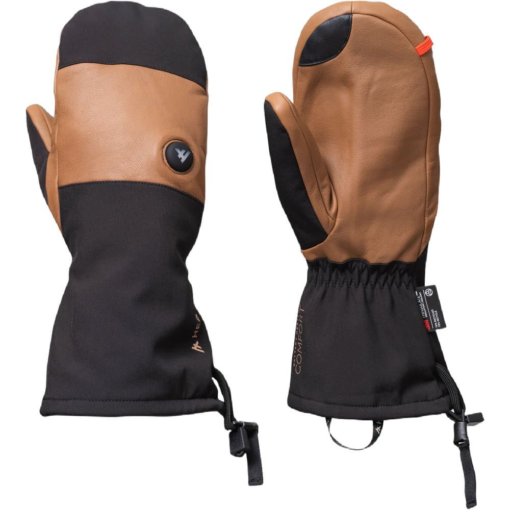 HeatX Carve Mittens Brown/Black, view: 0