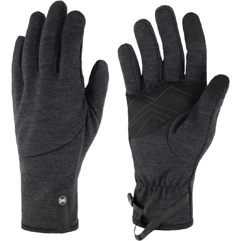Merino Fleece Gloves Black, view: 0