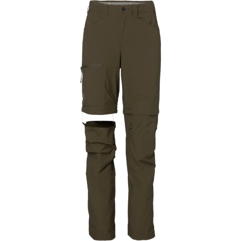 Chaser Lite Ws Zip Off Pants Solid Brown, view: 2