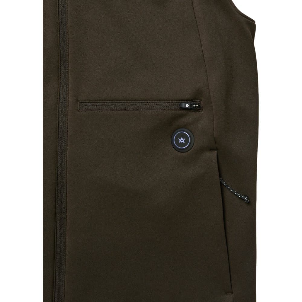 Heat System Hunter Vest Solid Brown, view: 3