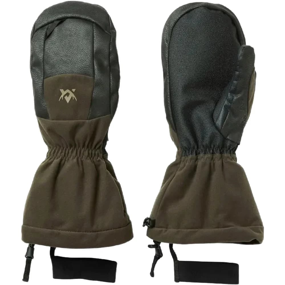 Tundra Mittens Solid Brown, view: 0