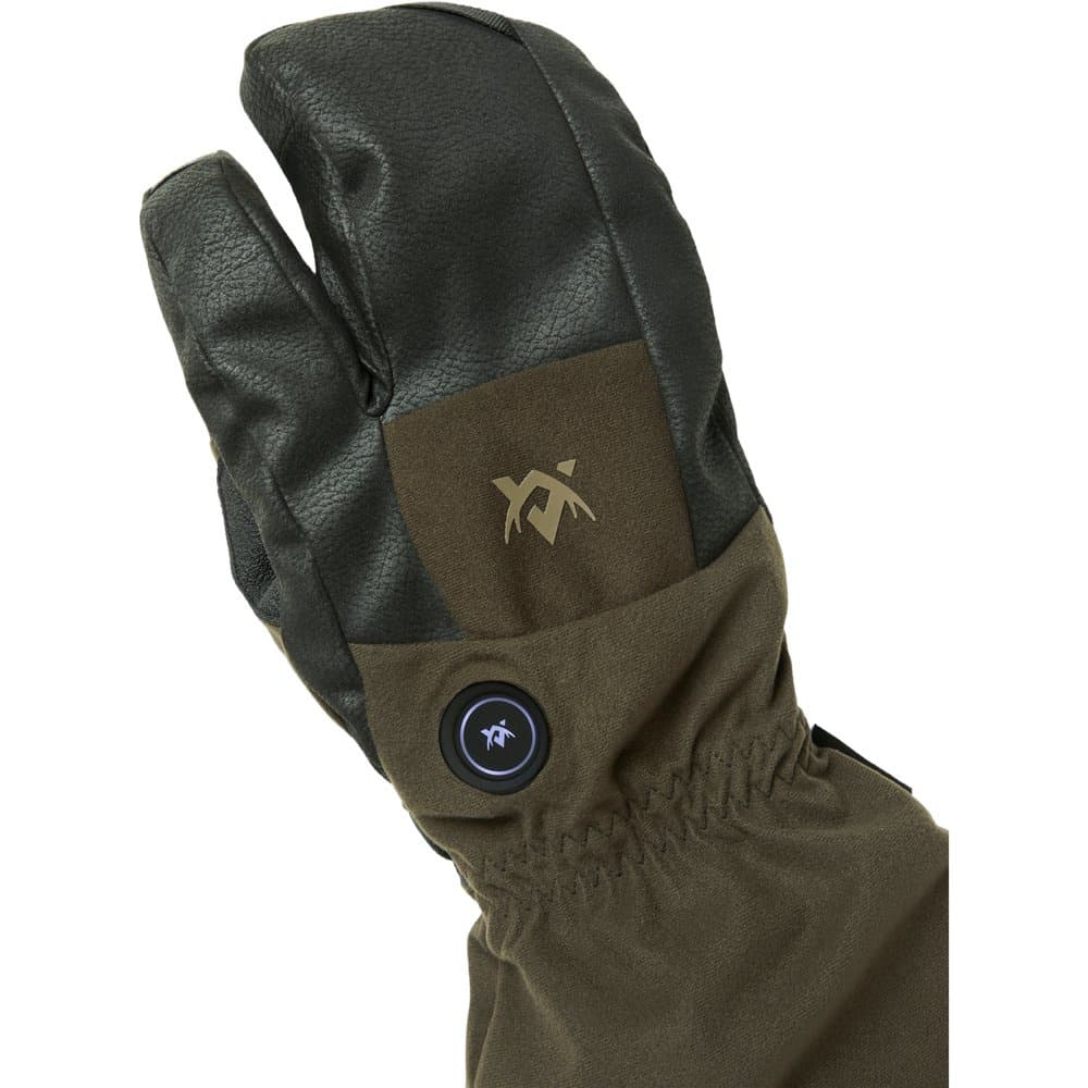 Heat System Mittens Solid Brown, view: 1