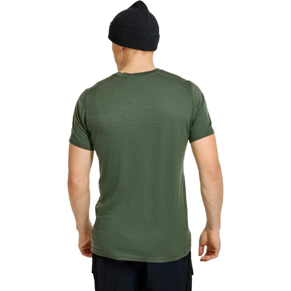 Gimmer Merino Lt Ms Tee Thyme Green, view: 2