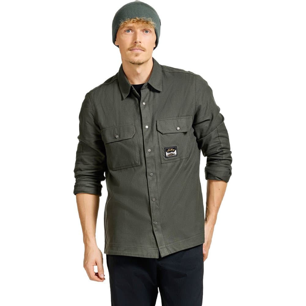 Järpen Lumberjack Shirt Dk Forest Green, view: 2