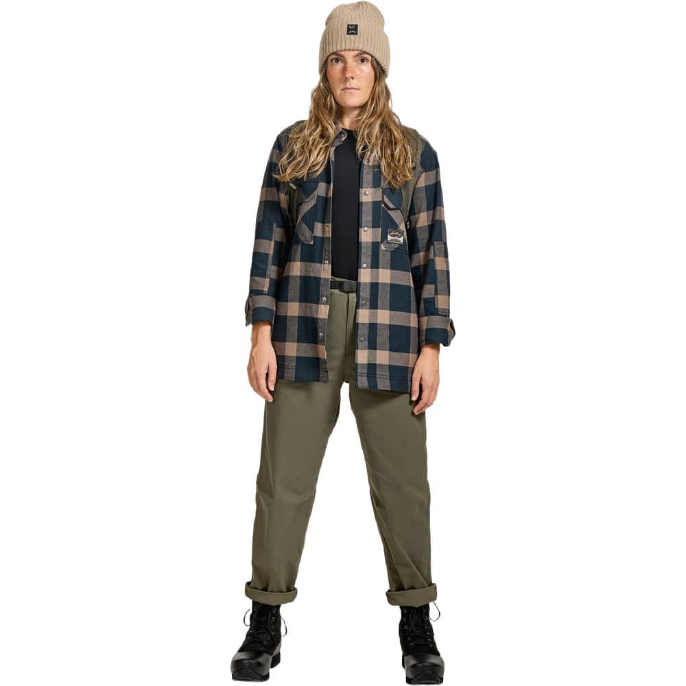 Järpen Lumberjack Shirt Black/Brown Clay, view: 2