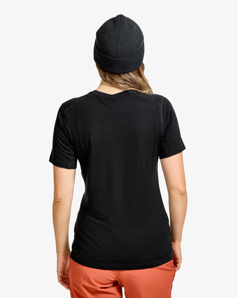 Gimmer Merino Lt Tee Ws Black, view: 2