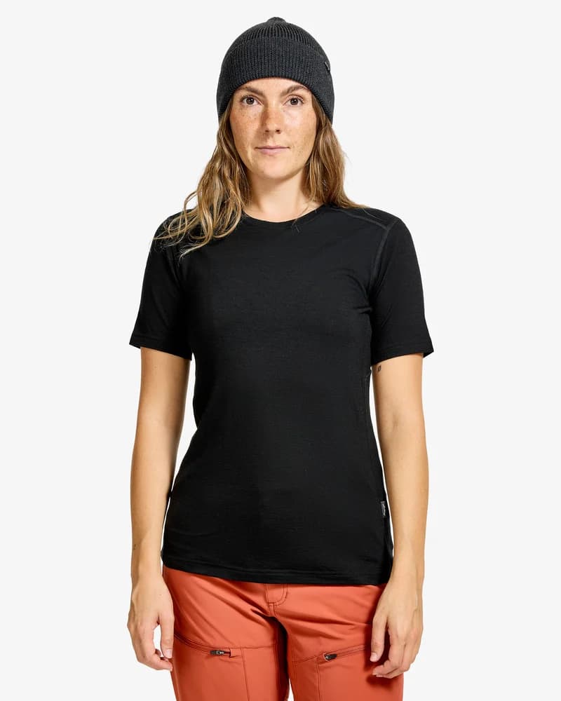 Gimmer Merino Lt Tee Ws Black, view: 1