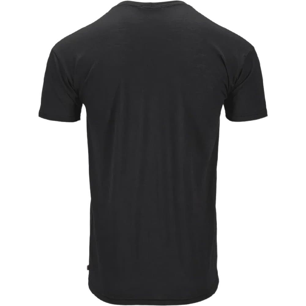 M's Lightwool 140 Classic Tee Mountain Jet Black, view: 1