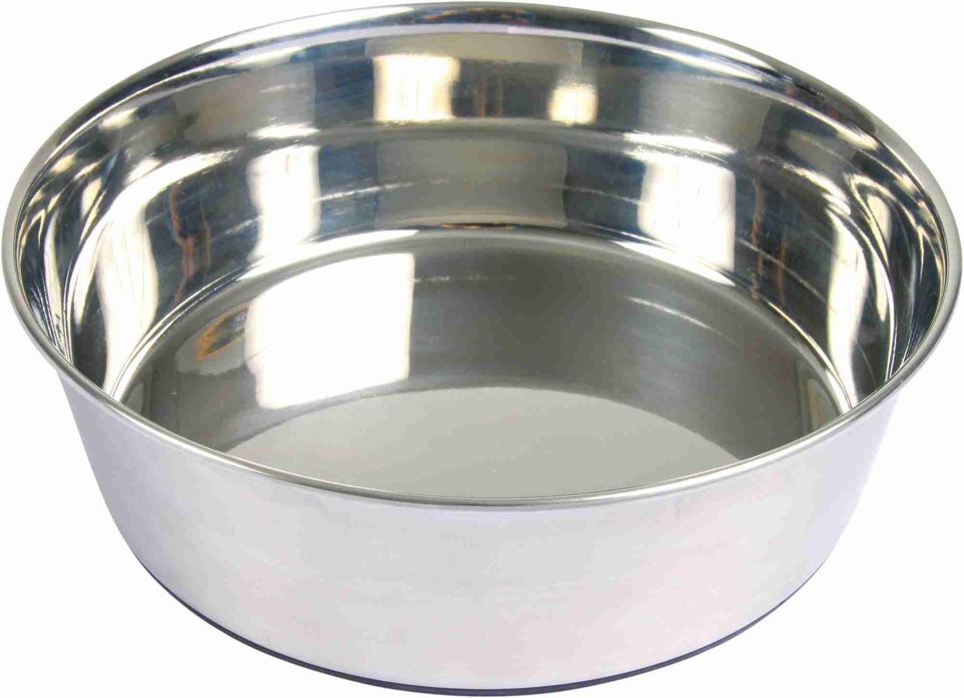 productImage: matskål Rostfri Gummibas Antiglid 0.5 L 14 cm