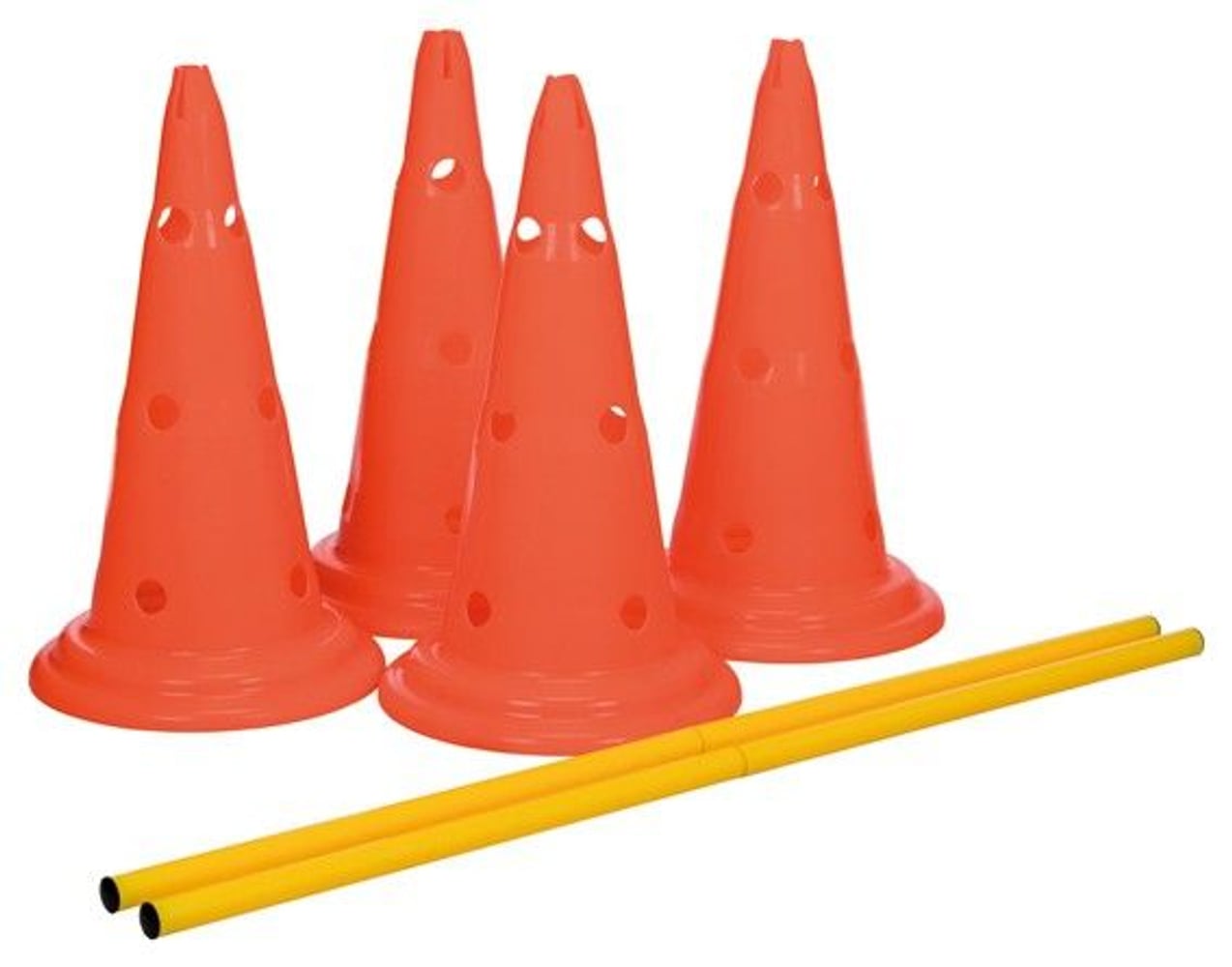productImage: Dog Activity Hinderset Ø 30 x 50 cm 100 cm Orange & Gul