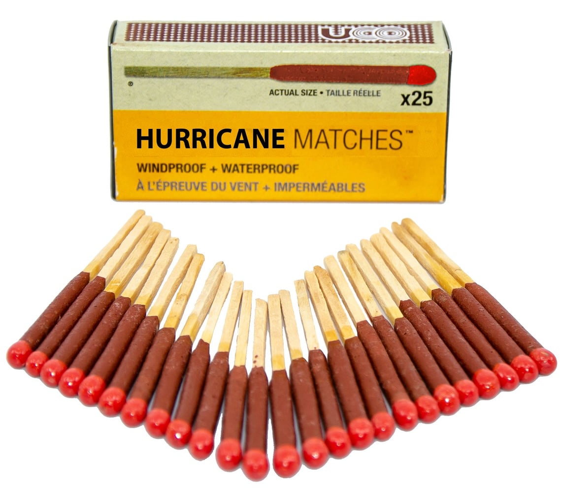 productImage: Hurricane Matches - 25 matches