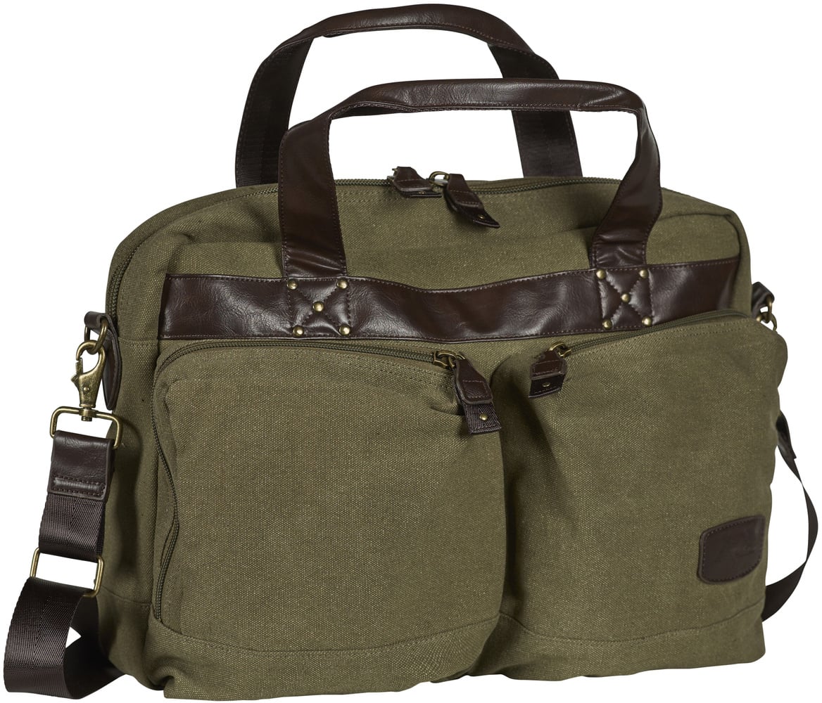 productImage: Crest Briefcase Bag Ivy Green