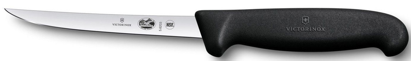 productImage: Urbeningskniv 15cm svart Fibrox, rakt extra smalt blad