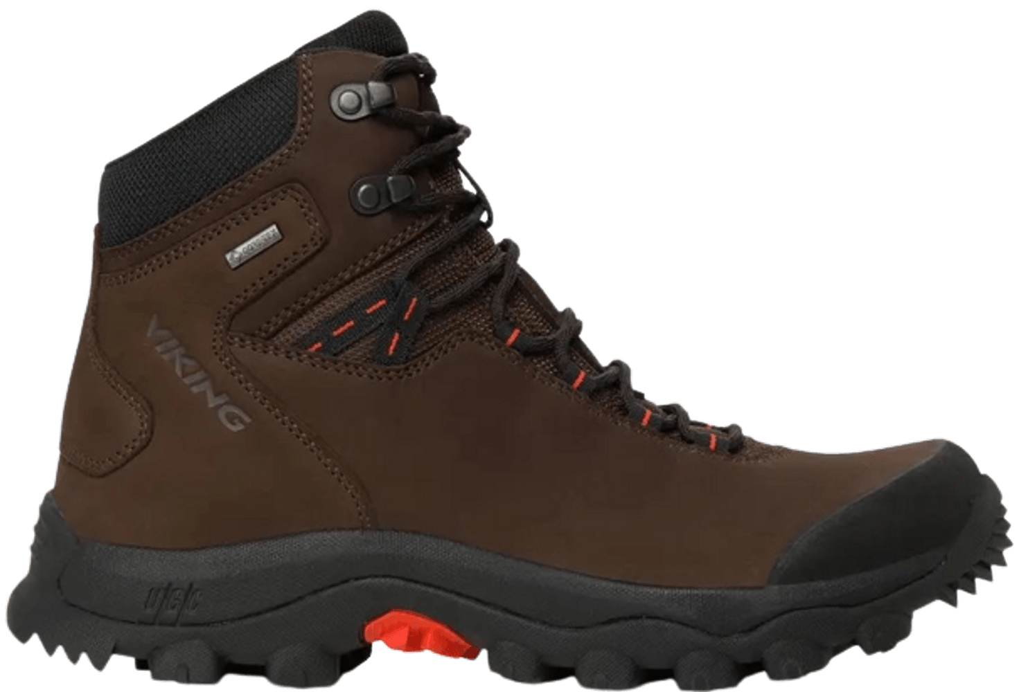 productImage: M's Villrein Mid GTX Dark Brown/Red