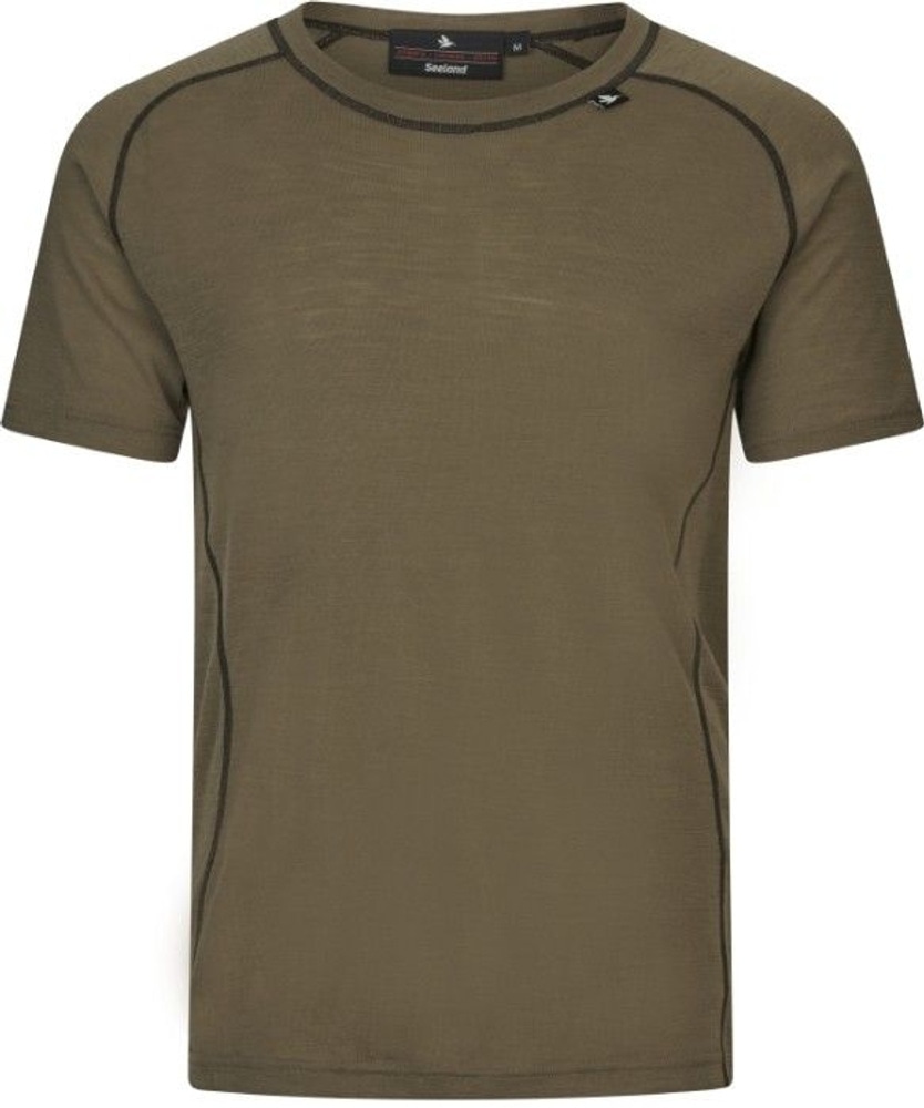 productImage: Apex Merino T-Shirt Covert Green