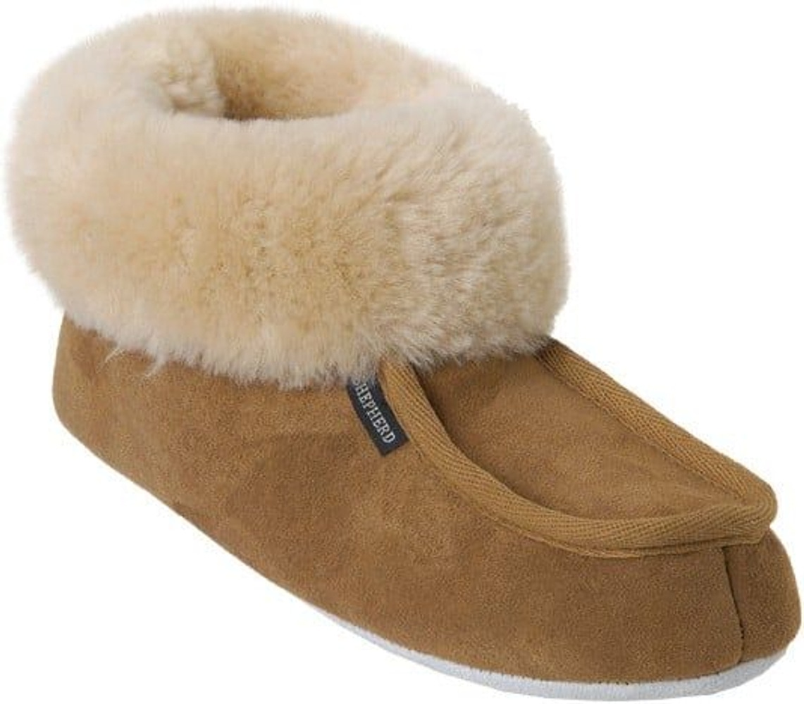 productImage: Shepherd W's Moa Slipper Chestnut