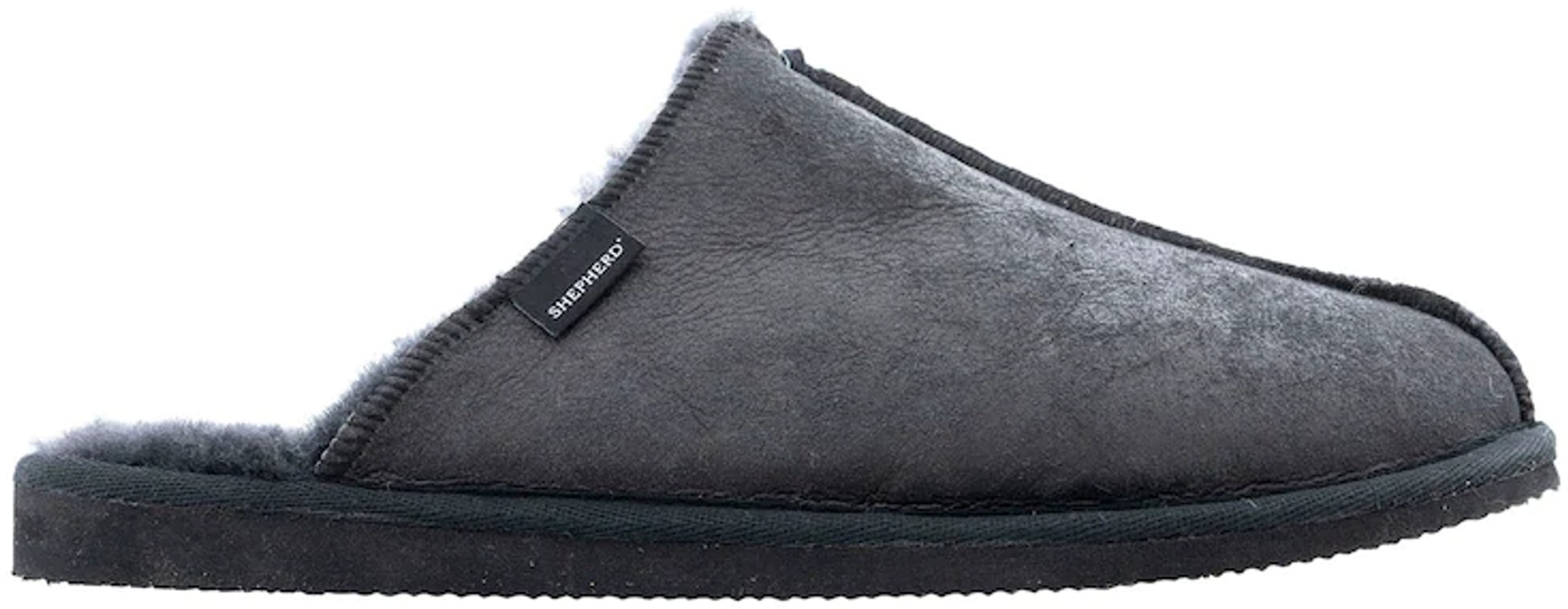 productImage: Shepherd M's Hugo Slipper Matt Black