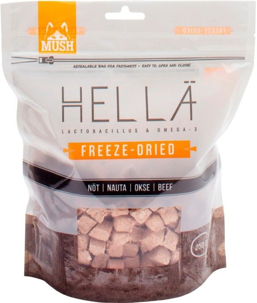 productImage: HELLÄ Frystorkad Nöt 250g