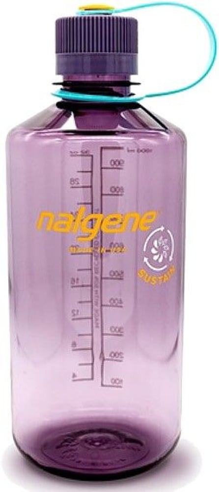 Bottle 1 l Narrow Mouth Sustain Aubergine, view: 1